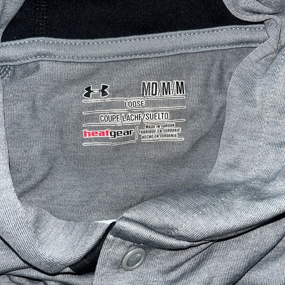 Grey Under Armour Hoodie Sz M - Picture 5 of 5